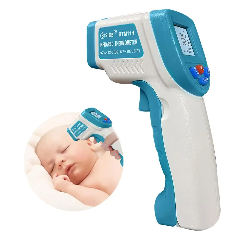 

BSIDE Baby Forehead Thermometer Non-Contact Infrared Digital IR Laser Temperature Gun for Infant Kids Toddler Children Adult Pet