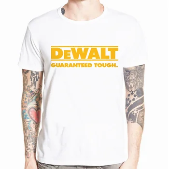 

male funny present New Dewalt Power Tools Logo Short Sleeve Men's Black T-Shirt Size Casual Short Sleeve Shirt Tee S-5XL