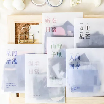 

VanYi6 Designs 40Pcs/lot Love The Unknown Writing Decoration Stickers Scrapbooking Planner Bullet Journal Doodling Stationery
