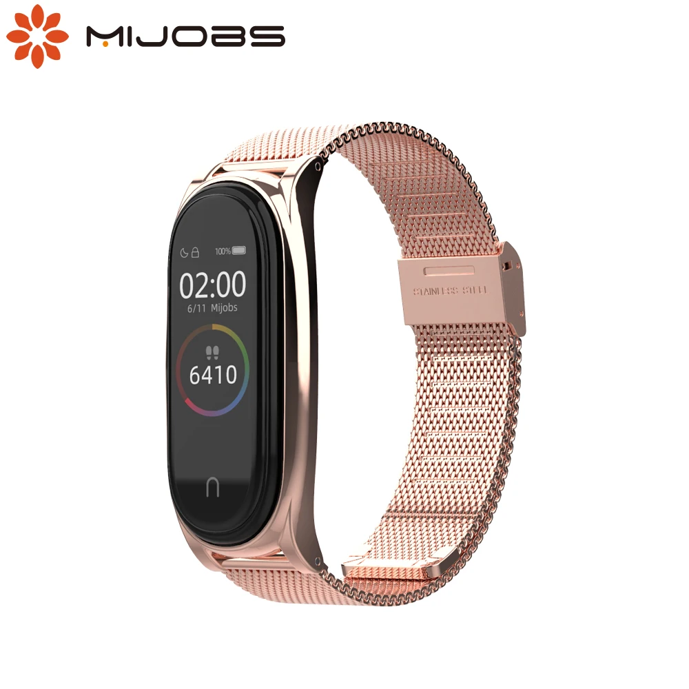 Ремешки для браслета Miband 5 4 3 Xiaomi Mi Band Correa Pulseira Pasek Opaska Do Metal My Bend Belt