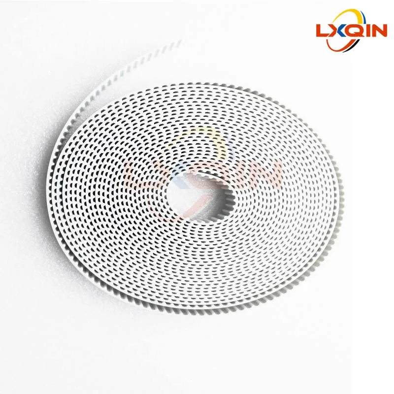 

LXQIN Large Format Printer Motor Belt Long Belt 16.9xl-9000mm/10000mm White Belt for Witcolor Gongzheng Infiniti CrystalJet