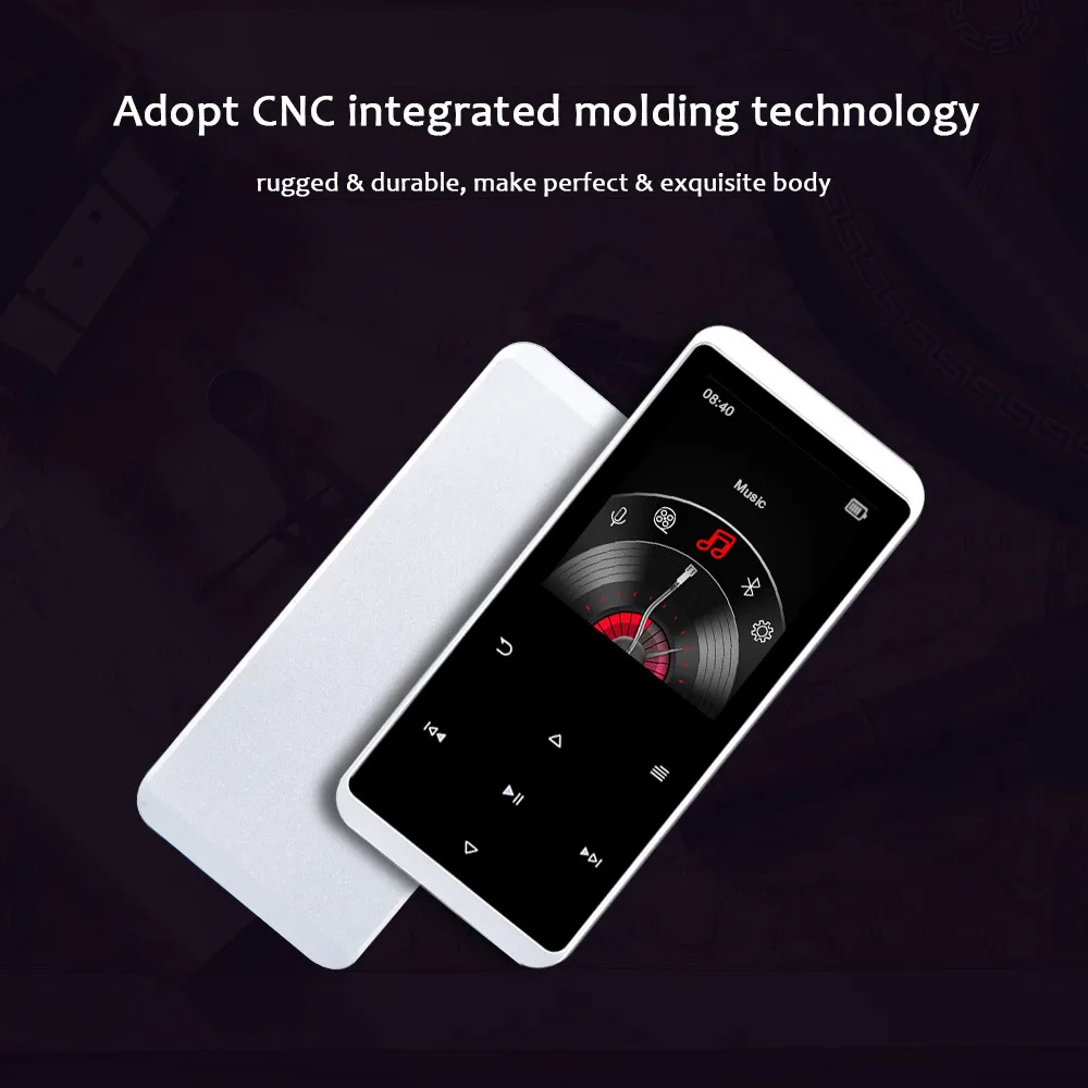 

Music Player Bluetooth 4.1 HiFi 16G MP3 MP4 Player Recorder Pen Media Video FM Radio Mp4 Video Player Mp4 Player Bluetooth