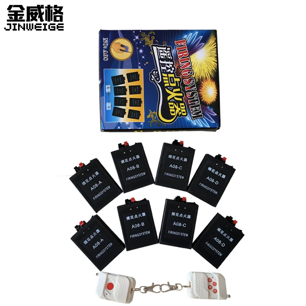 

Fast Shipping Wireless Control Mini Pyro Base System Remote Pyrotechnics Machine 8 Cues Receiver for Stage DJ Wedding Show