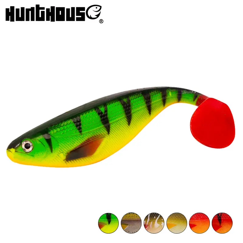 

Hunthouse shadteez soft trout lure artificial bait big shads soft 170mm 35g PVC material for sea bass perch zander