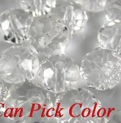 8mm 600Pcs/lot austrian loose strand Mixed Faceted Rondelle Glass Crystal Beads spacer jewelry making hgdf2 | Украшения и