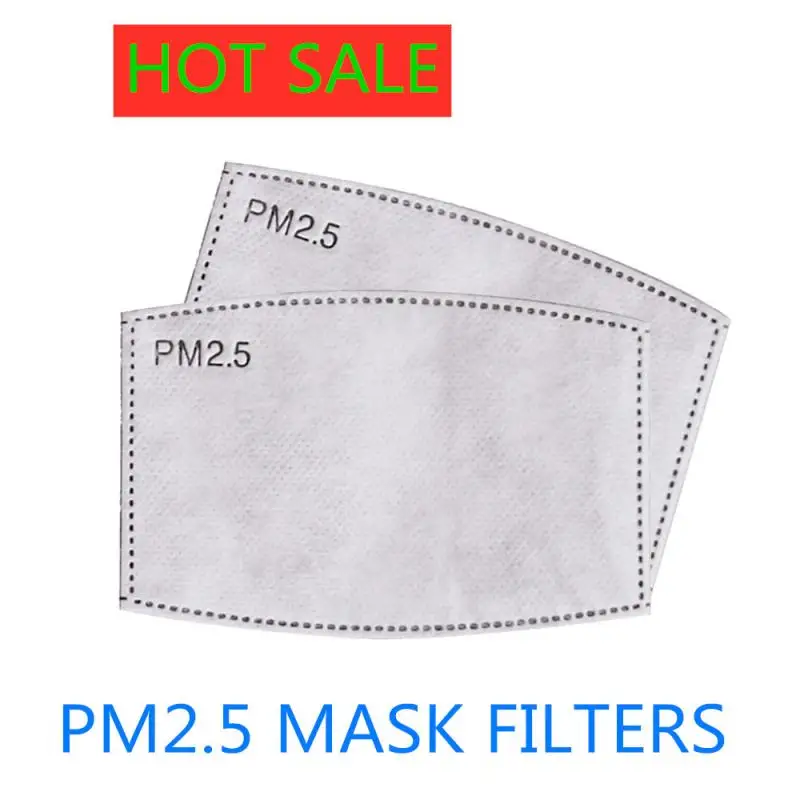 

In- stock!!!! Layer Mask Replacement Filter Activated Carbon Filter for Mount Mask Anti-dust PM2.5 Filter for Adult Mouth-muffle