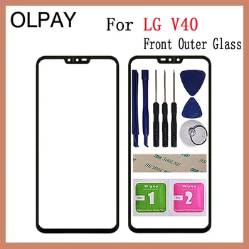 

Original New 6.4" inch Touch Screen For LG V40 Panel Front Outer Glass For LG V40 Touch Glass Panel Replacement