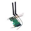 Wireless Wifi Network Card Mini PCI-E To PCI-E 1X Desktop Adapter + 2 Antennas ► Photo 1/6