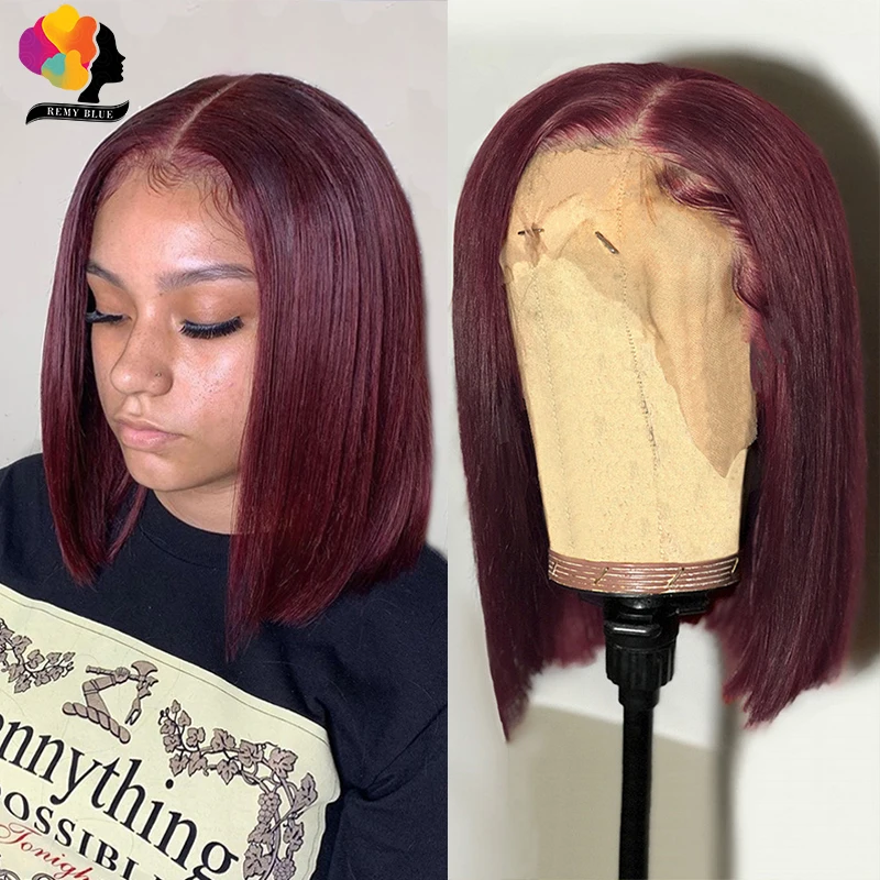 burgundy bob