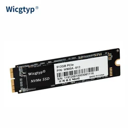 Wigtyp – disque dur SSD, M.2, PCIe, M2 NVMe, avec capacité de 256 go, 512 go, 1 to, pour Mac book Pro et mini 