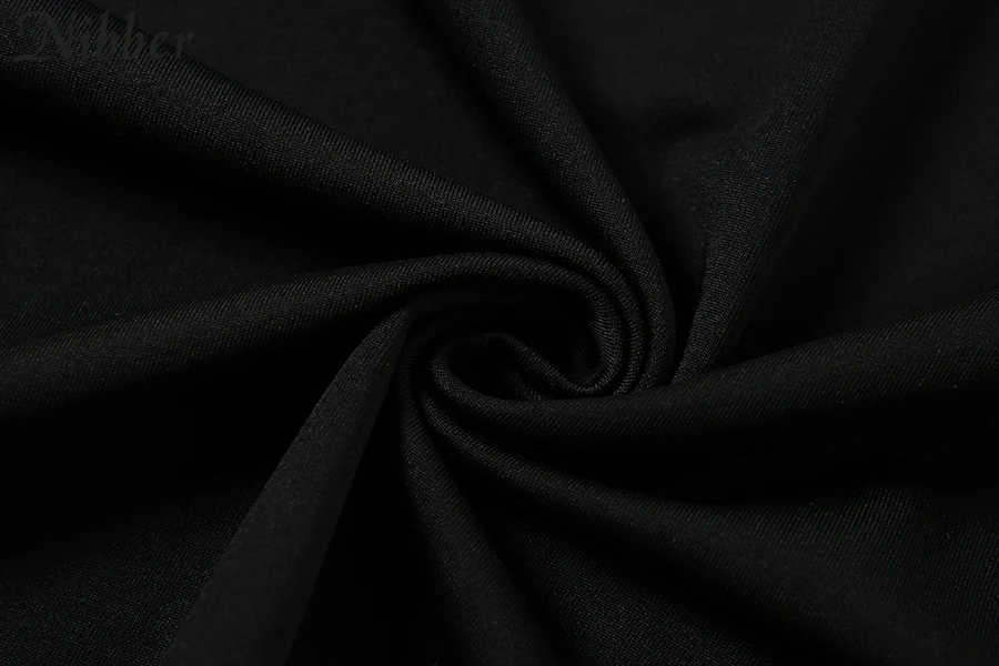 Nibber осень зима модные черные прозрачные облегающие Мини платья женские сексуальные Клубные вечерние Стрейчевые облегающие платья высокого качества