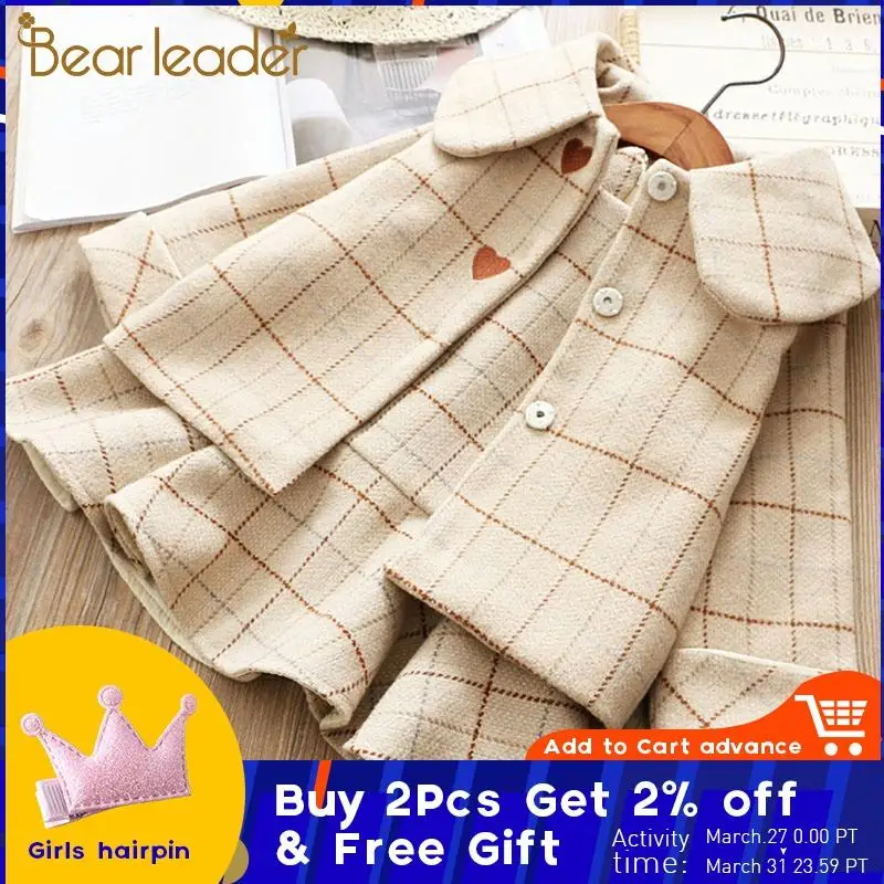Bear Leader/Детское платье для девочек новые зимние платья в клетку для девочек одежда с длинными рукавами для девочек пальто и платье на бретеля... Bear Leader/Детское платье для девочек новые зимние платья в клетку для девочек одежда с длинными рукавами для девочек пальто и платье на бретеля...