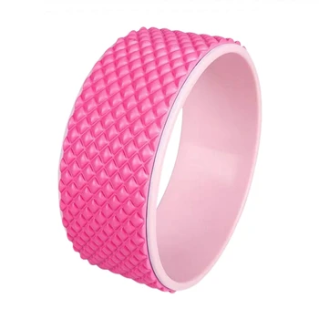 

Yoga Wheel Pilates Yoga Circle Professional Waist Fitness Equipment Pilates Nonslip Yoga Circles Back Exercise Sports Training L