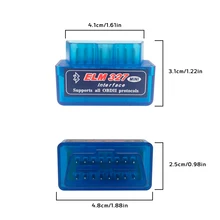Сканер OBD2 для VW Vlokswagen Golf Passat B6 B7 V1.5 сканер V2.1 Bluetooth ELM327 OBDII OBD