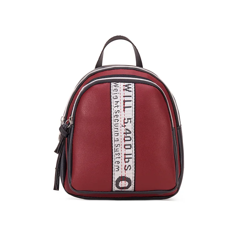 Модный женский мини-рюкзак, стильная сумка на плечо с буквенным принтом, многофункциональная маленькая сумка для книг, сумка на плечо