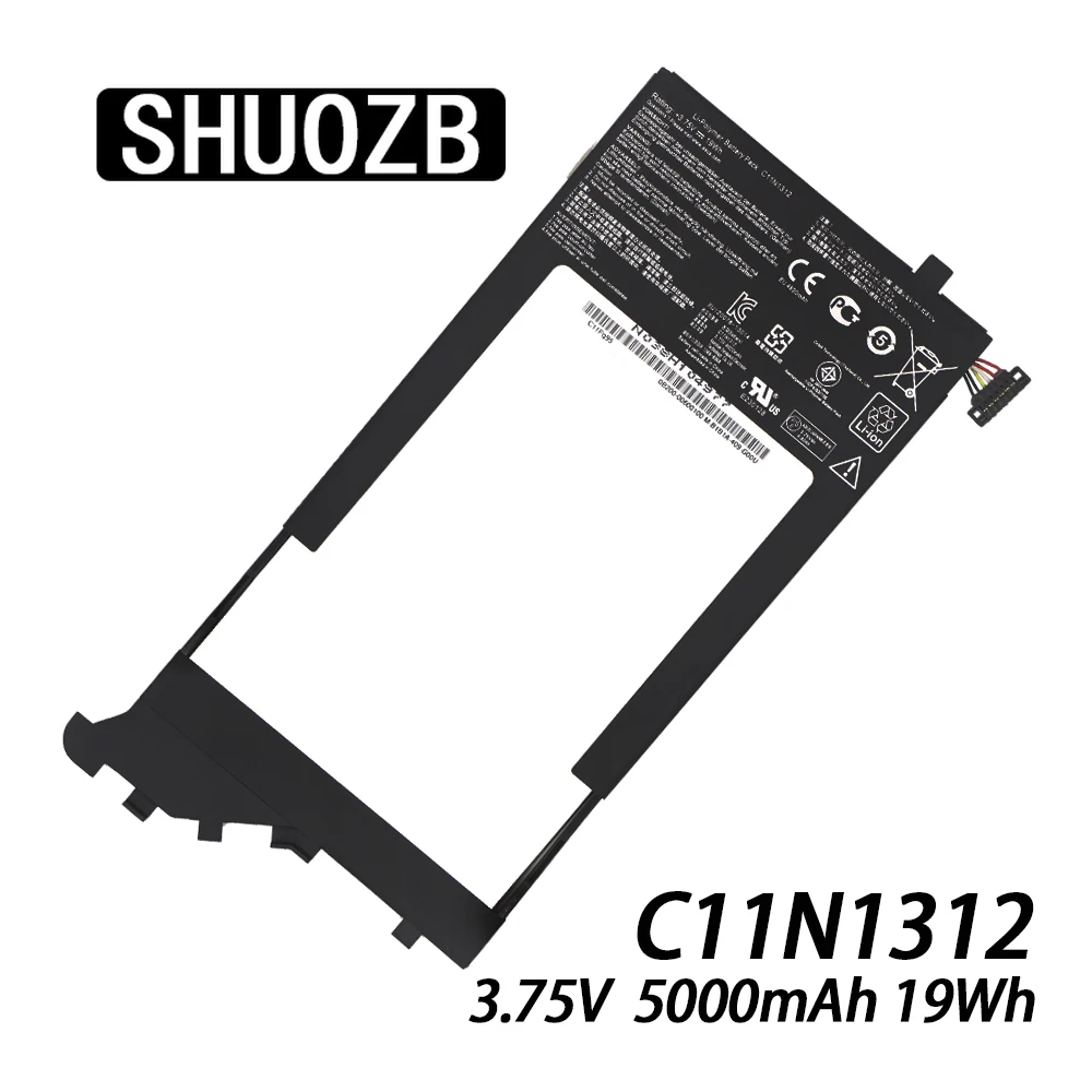 Новый C11N1312 Аккумулятор для ноутбука ASUS Transformer Book TX201L TX201LA Tablet 3 75 V 19WH 5000mAh SHUOZB |