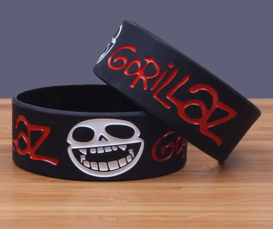 Поп-Группа Gorillaz хэви-метал, рок группа логотип силиконовый