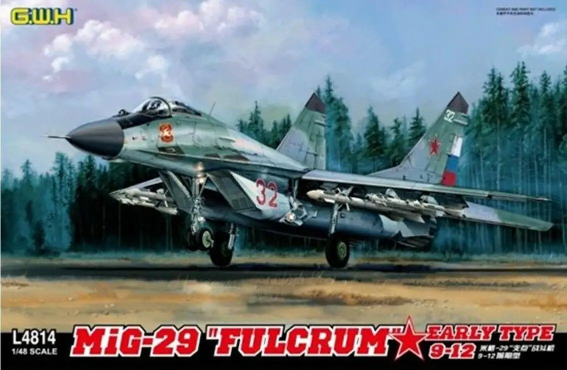 GreatWall 1/48 L4814 Mig-29 &quotFulcrum&quot 9-12 раннего типа высокое качество | Игрушки и хобби