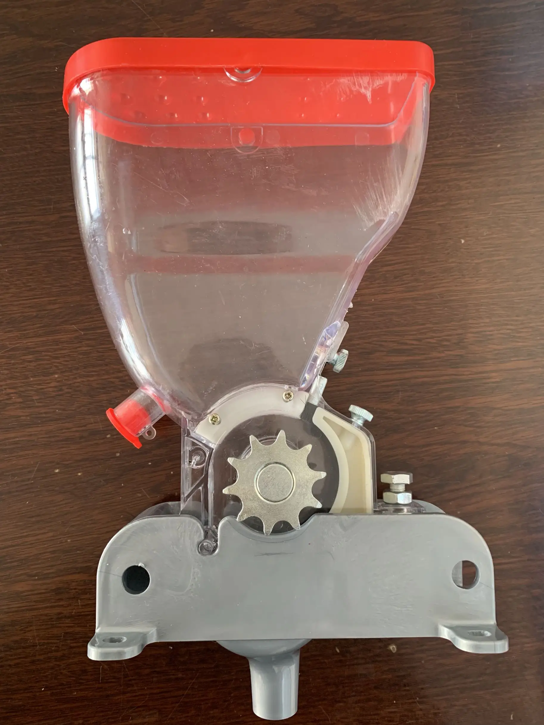 Handpush колеса линия весь для посева семян Чехол Коробка Пластик танк контейнер