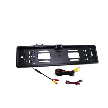 

License Plate Frame Car Rear View Camera Waterproof Night Vision Reverse Backup Camera Led Light Parking System