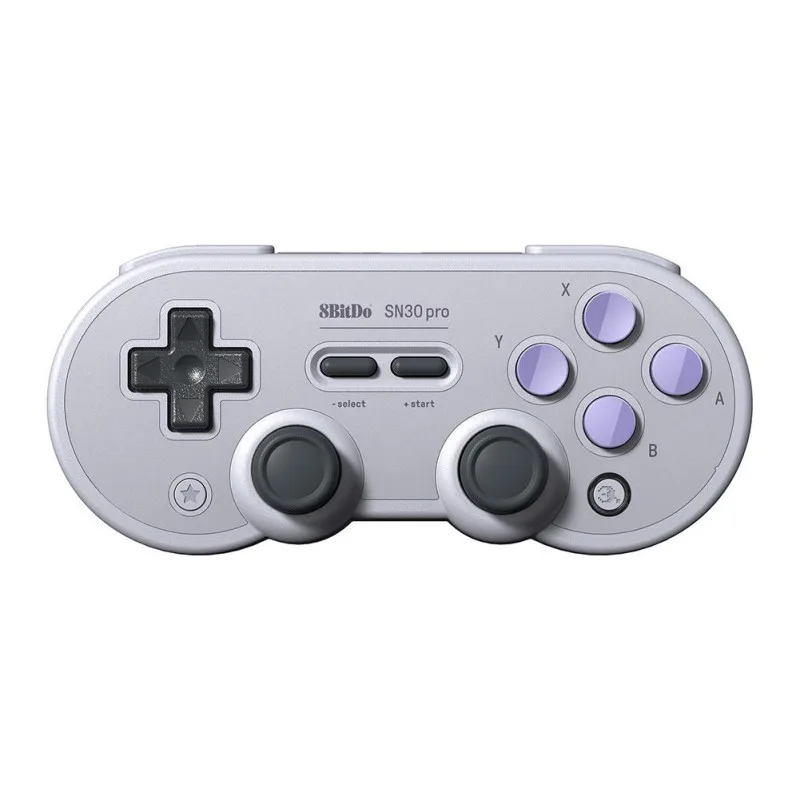 8Bitdo SN30 Pro SF30 Pro N30 Pro 2 геймпад для nintendo Switch macOS Android джойстик беспроводной Bluetooth игровой контроллер - Цвет: SN30ProG Gray