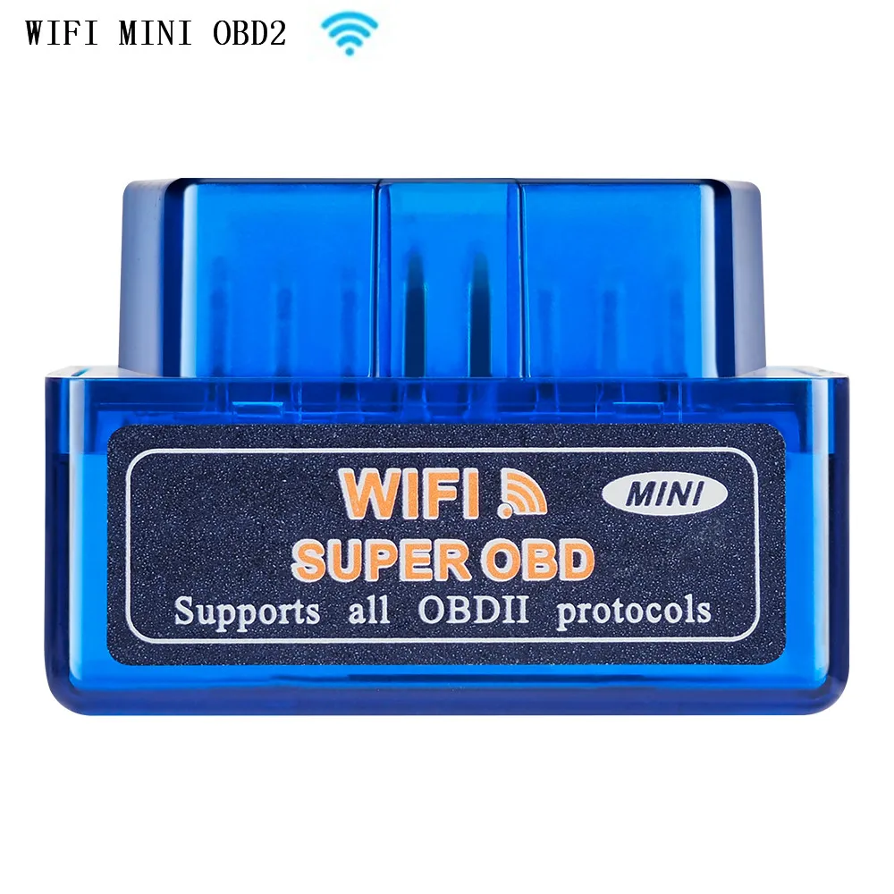 Универсальный OBD2 Wifi V1.5 ELM327 автомобильный считыватель кодов многоязычный для honda civic 2006 2008 2011 2012/accord 2003 2007