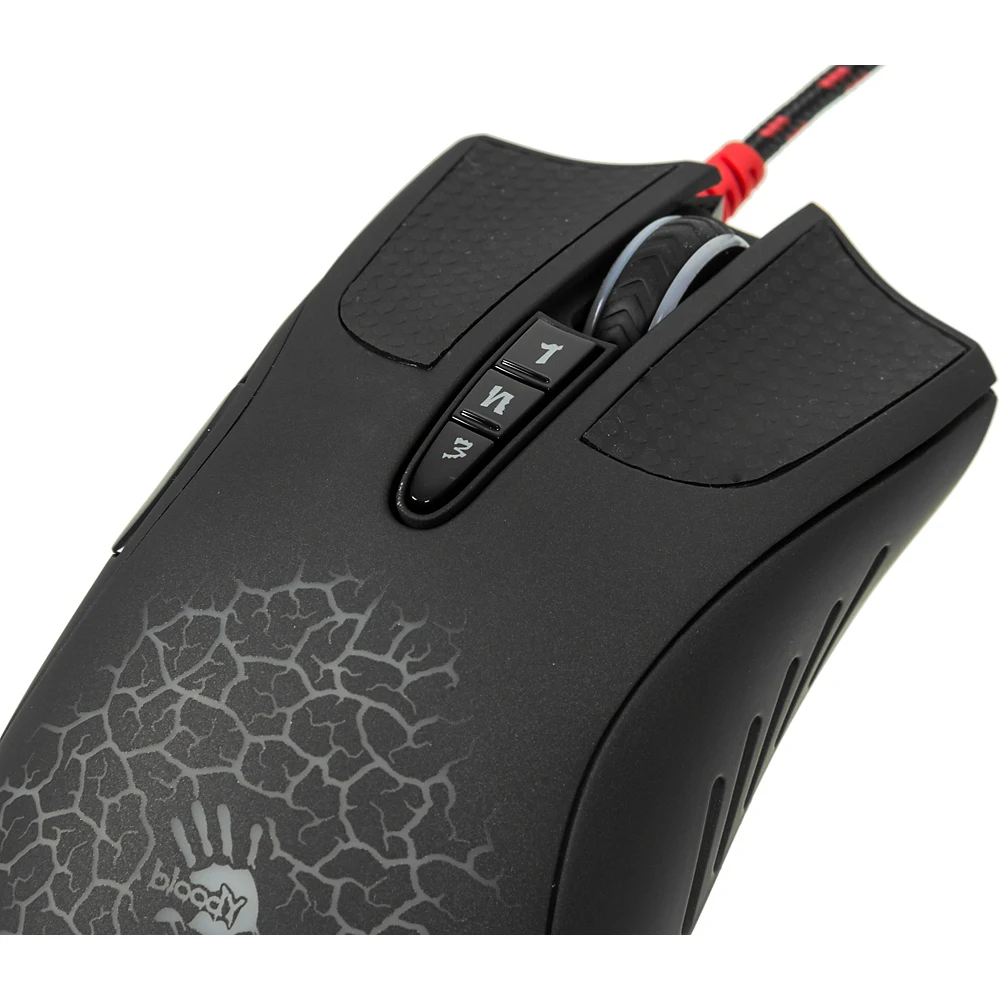 Мышь A4 Bloody A9081 черный оптическая(4000dpi) USB2.0 игровая(8but