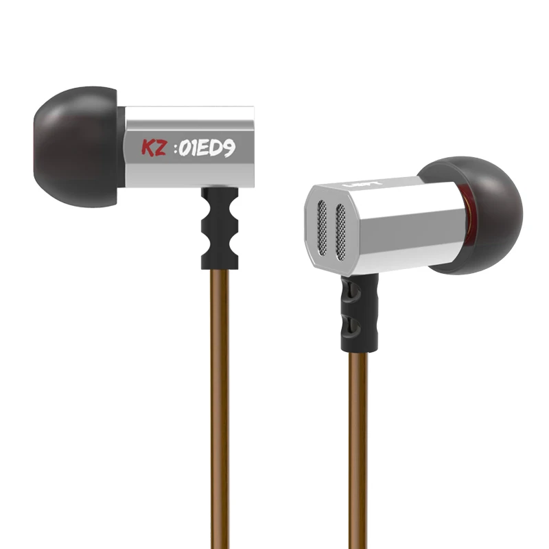 

CCA KZ ED9 In Ear Earphones Headset Super Bowl Tuning Nozzles Earphone In Ear Monitors Hifi Earbuds With Microphone Transparent