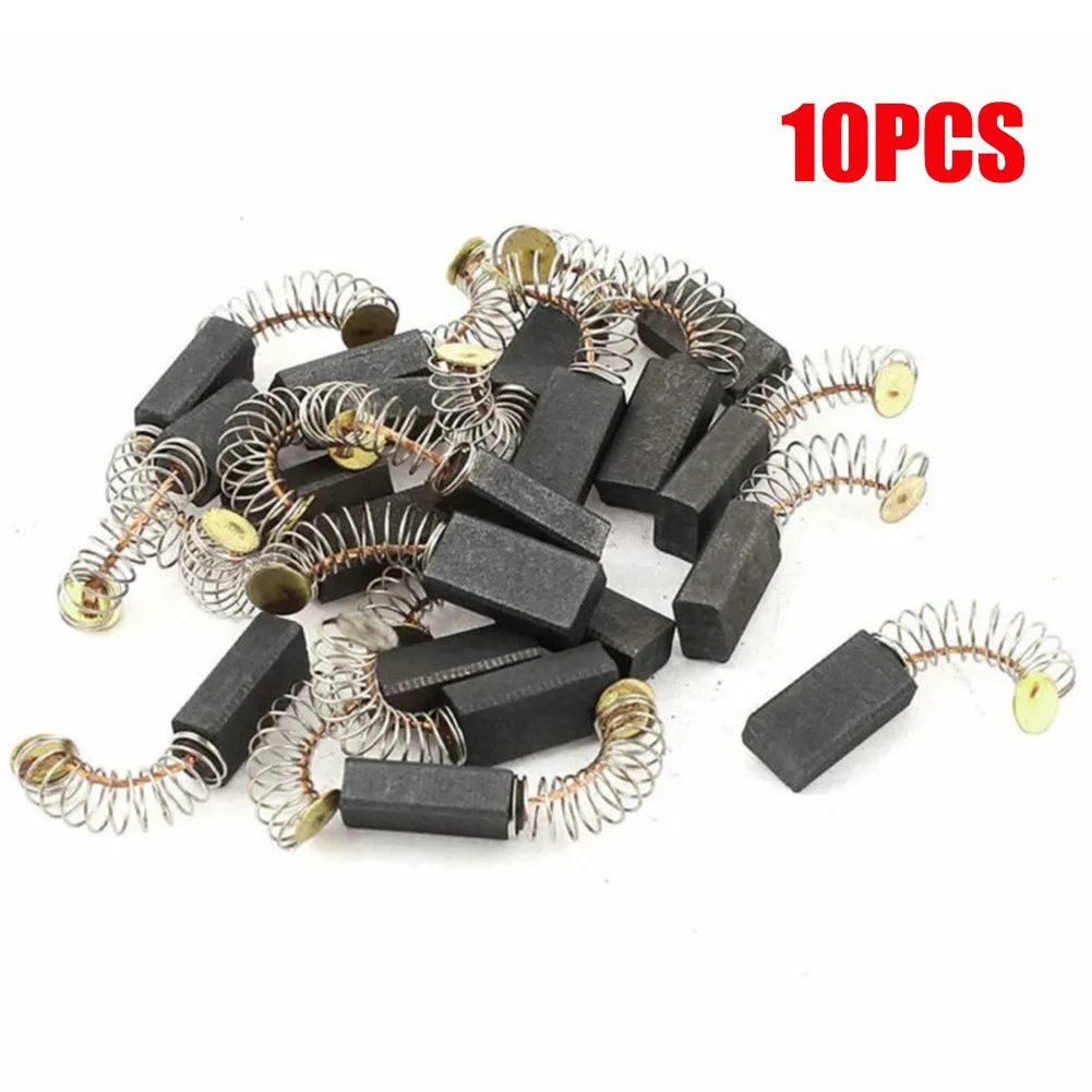 10Pcs Power Tool Carbon Brush Electric Hammer Drill Angle Grinder Graphite Brush For Makita CB100 CB103