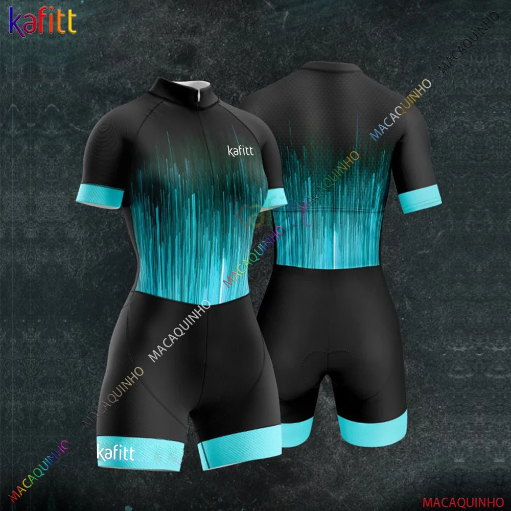 2022 calças de triathlon manga curta definir fatos de pele maillot ropa ciclismo roupas de praia