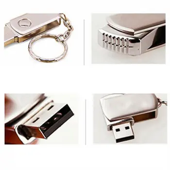 

USB flash drive 4G 8G 16G 32G 64g metal USB flash drive U disk compact and light USB 2.0 high and low temperature resistant