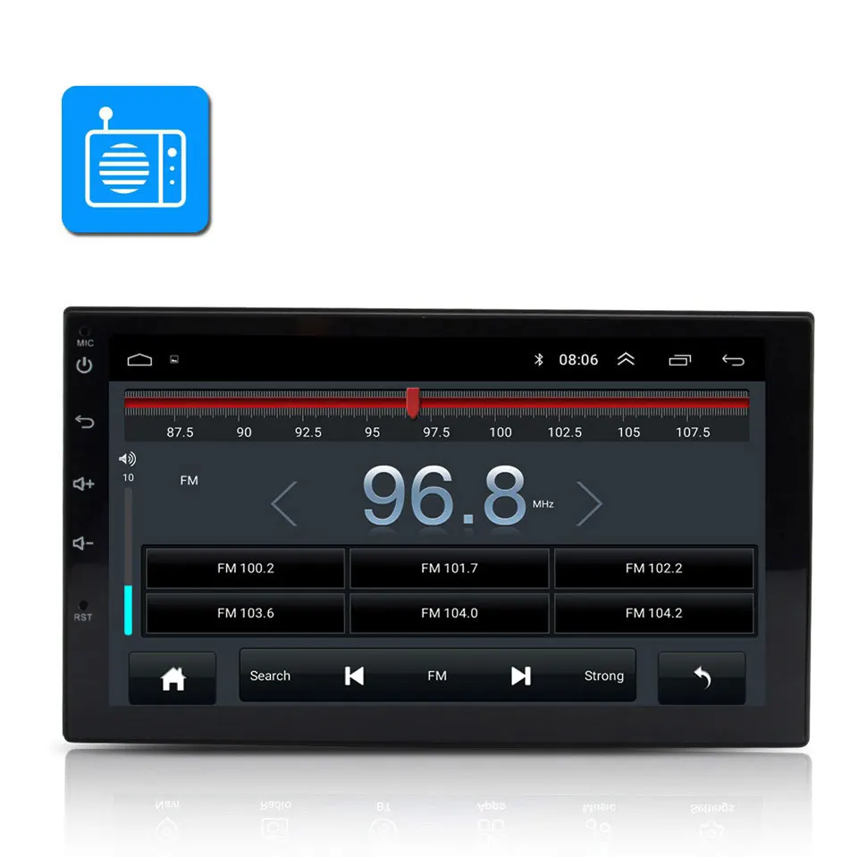 Android 8,1 2 Din Автомобильный Радио Мультимедиа Видео плеер Универсальный Авто Стерео gps карта для Volkswagen Nissan hyundai Kia toyota CR-V