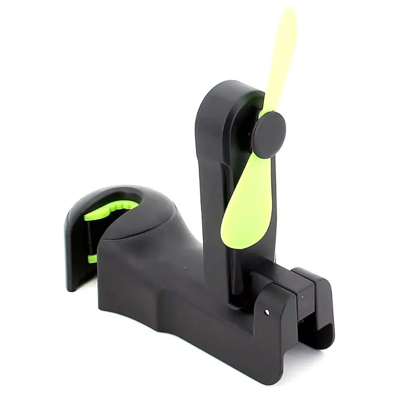 

Universal Car Headrest Hanger with Fan Seat Back Storage Hook Clip for Coat Bag Handbag Purse Groceries Holder Organizer Auto