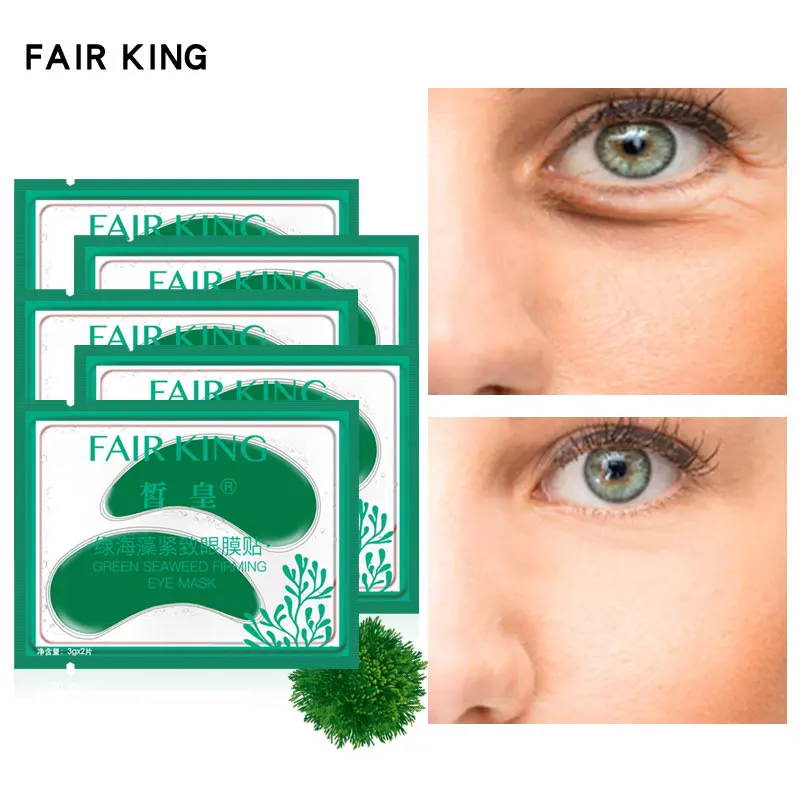 

Green Seaweed Eye Mask Nourishing Moisturizing Eye Patches Remove Dark Dircle Lighten Fine LineAnti-wrinkle Eye Skin Care