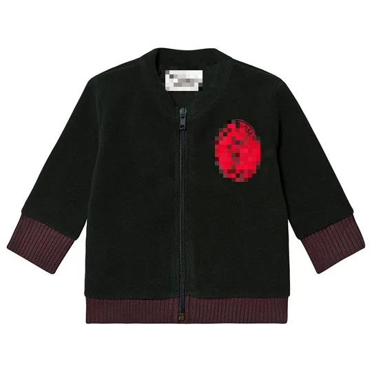 Новинка года, брендовая детская куртка на осень и зиму, модное пальто с принтом для мальчиков и девочек, детская верхняя одежда - Цвет: collar zipper jacket