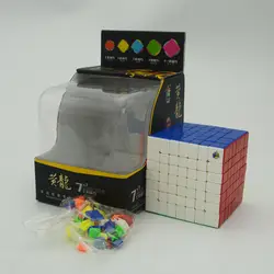 YuXin 7x7x7 7 см Профессиональный кубик Magicco скорость Neo куб Cubo Магическая наклейка для взрослых антистресс головоломка подарки игрушки для детей