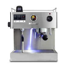 220 В полуавтоматическая кофемашина из нержавеющей стали Коммерческая EM-19-M2 итальянская кофемашина Эспрессо кофеварка 1 шт