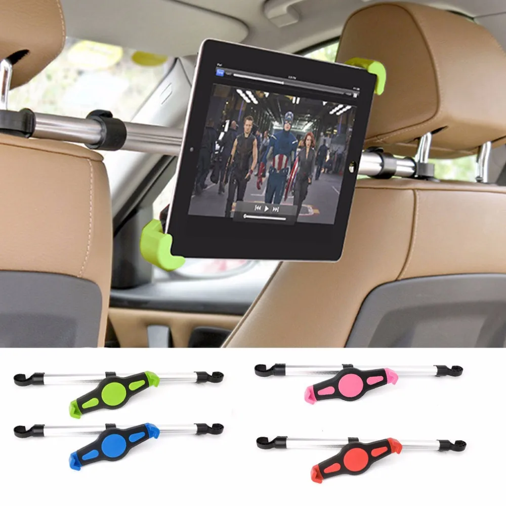 Powstro Universal car tablet holder Aluminum Alloy Car Back Seat Mount Stand Holder Mobile Phone For 7 - 11 inch Tablet | Компьютеры и