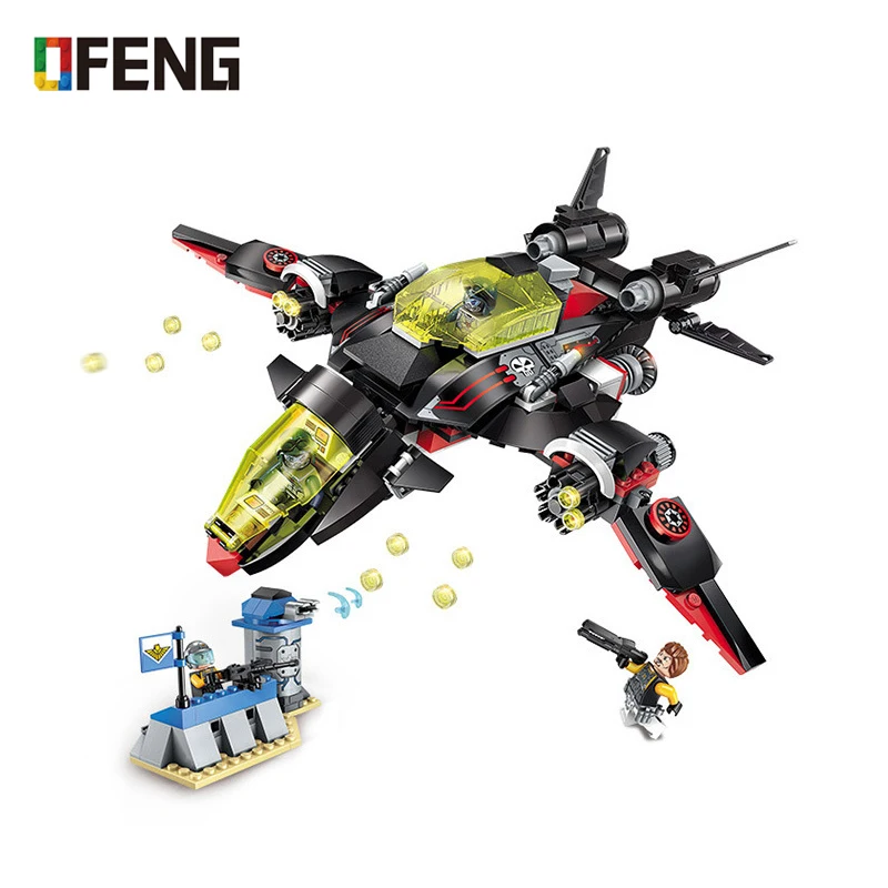 

ENLIGHTEN Star Wars Building Blocks High-Tech Era Lightning Bomber Fighter Fort Aircraft Model Bricks Marvel Movie Sets Kids Toy