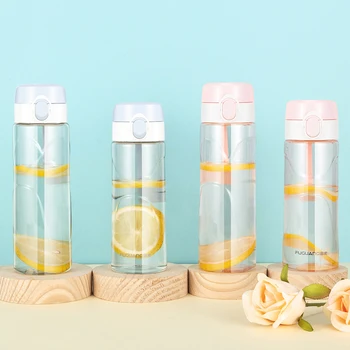 

Portable Outdoor Water Bottle 680ML Sport Travel Transparent Bottle Water Cup Eco Friendly Botella Agua Water Bottle New DA60SP