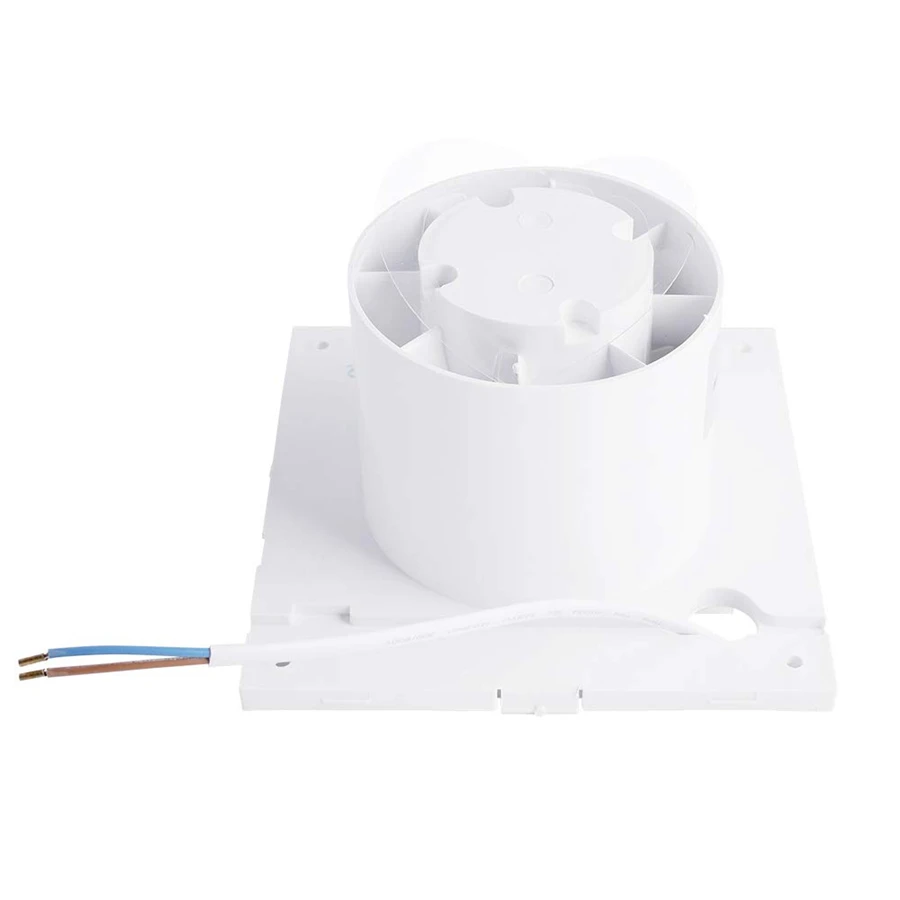 4 inch Silent Home Exhaust Fan Air Extractor Fan Wall Mount Ventilation Ceiling Fans Built-in 4W LED Light 220V Wall Ventilator