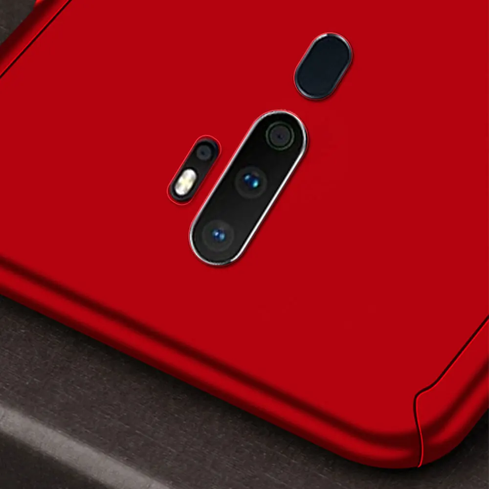 360 ȣ ̽  Oppo A5 A9 2020 Coque Fundas For Oppo A11 A11X Ǯ Ŀ ü ̽