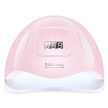 

80W Professional LED UV Nail Lamp Polish Dryer Nails Light For Curing Nail Gel Polish Nail Art Manicure Tool SUN X5 plus EU Plug