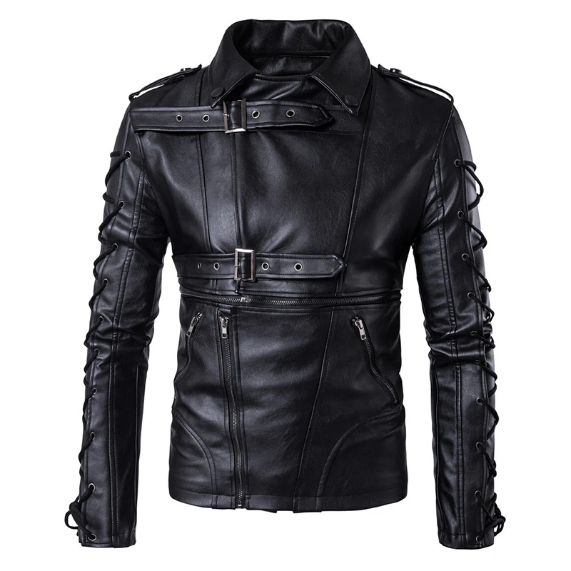 Big Mens Leather Jacket
