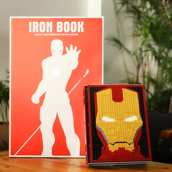 

Super Heroes Iron Man Unterirdischen Labor Basis Mark Rüstung Set gebäude buch Block Legoinglys Display box Marvel Avengers gesc