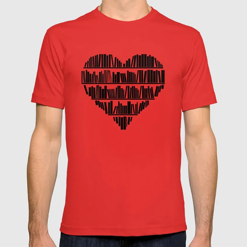 Книга Lover II футболка книга книги Чтение Любовник Сердце bookish Ботан geek bookworm