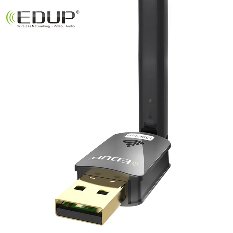 Mini USB 150Mbps Wireless 802.11B/G/N LAN Card WiFi Network Adapter Antenna 