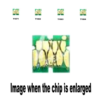 

T1671 T1662 T1663 T1664 20pcs 5b+5c+5m+5y Compatible ink cartridge disposable chip For Epson ME-10 ME-101