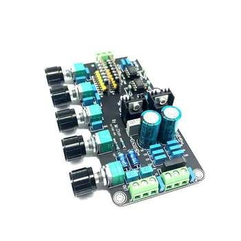 

Pre-Board Tone Board UPC4570C Operational Amplifier Stereo Preamplifier Volume Tone Control With LM317 LM337 Circuit