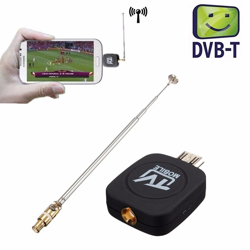 ТВ приемник микро Смарт DVB T2 Мини спутниковый ТВ тюнер USB DVB-T2 сигнала цифровой приемник для смартфон Android